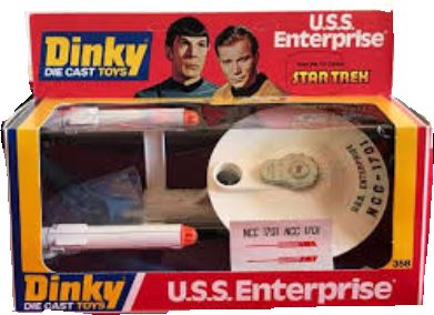 Dinky USS Enterprise Capture